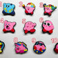 Cartoon Cute Kirby Game character and more shoe charms