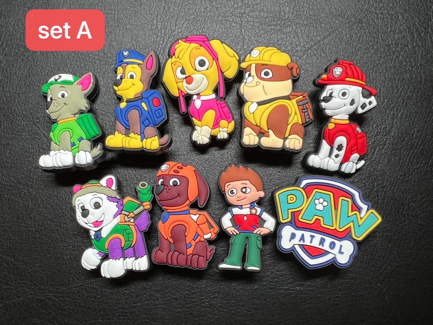 Cartoon Puppy Movie and Game character and more shoe charms