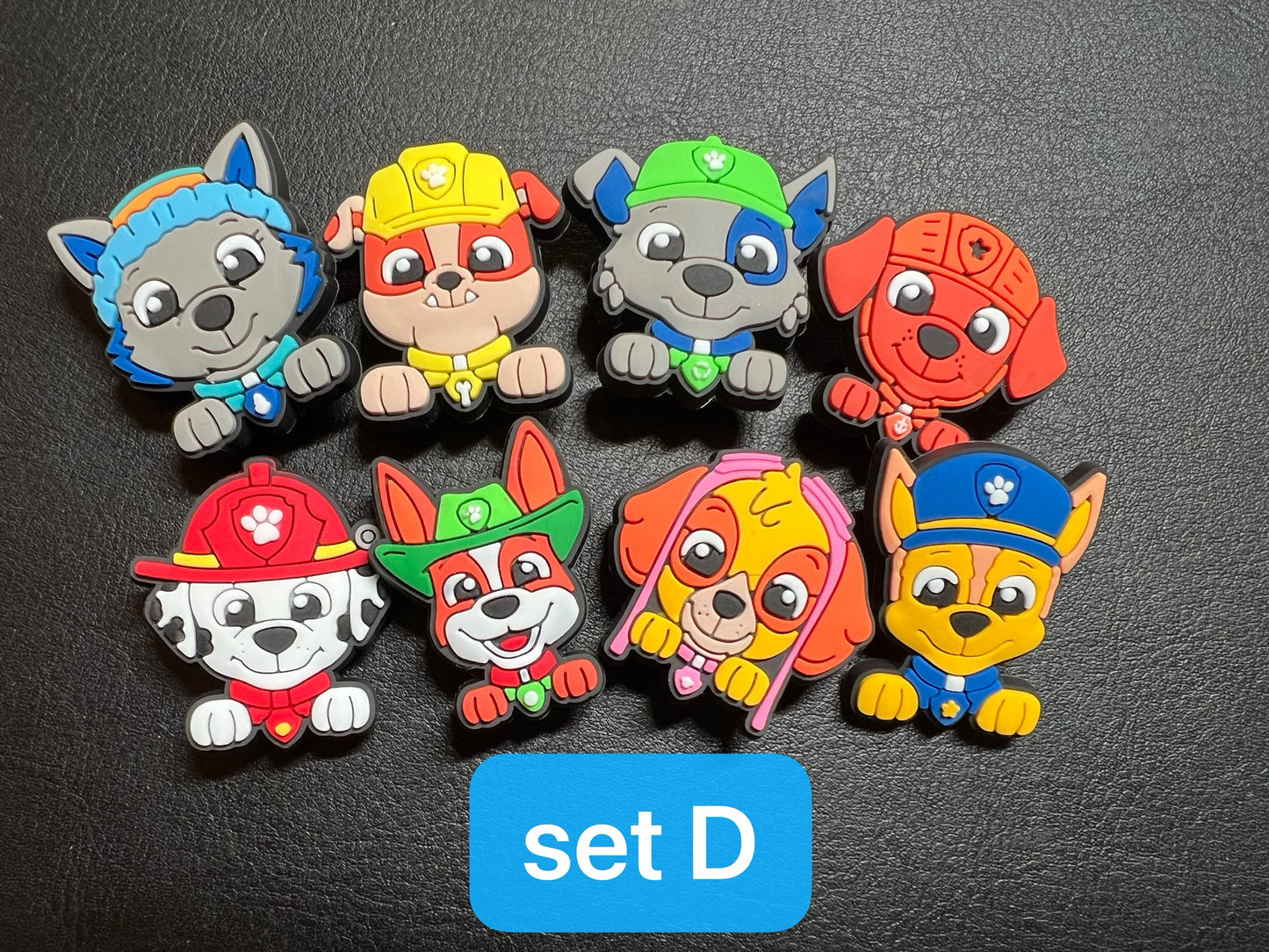 Cartoon Puppy Movie and Game character and more shoe charms