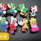 Cartoon Super Mario game and movie character and more shoe charms