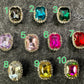 Bling Bling multishapes Metal GEM Rhinestones Shoe charms Unique Special