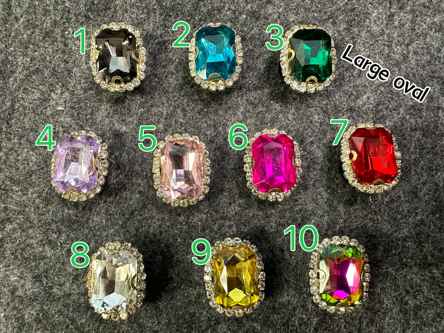 Bling Bling multishapes Metal GEM Rhinestones Shoe charms Unique Special