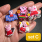 Peppa pig character and more shoe charms
