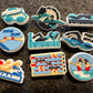 Swimming theme shoe charms water ballet free style summer holiday swim training