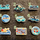 Swimming theme shoe charms water ballet free style summer holiday swim training