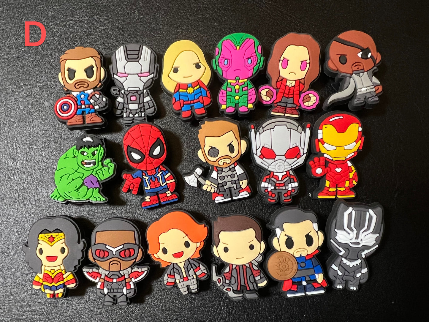 Superhero Theme Charms Marvel Cartoon Charms Hero Father's Day Gift