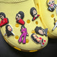 Famous Singers and more Croc shoe charms Shoe Decal Charms JuliesDecal