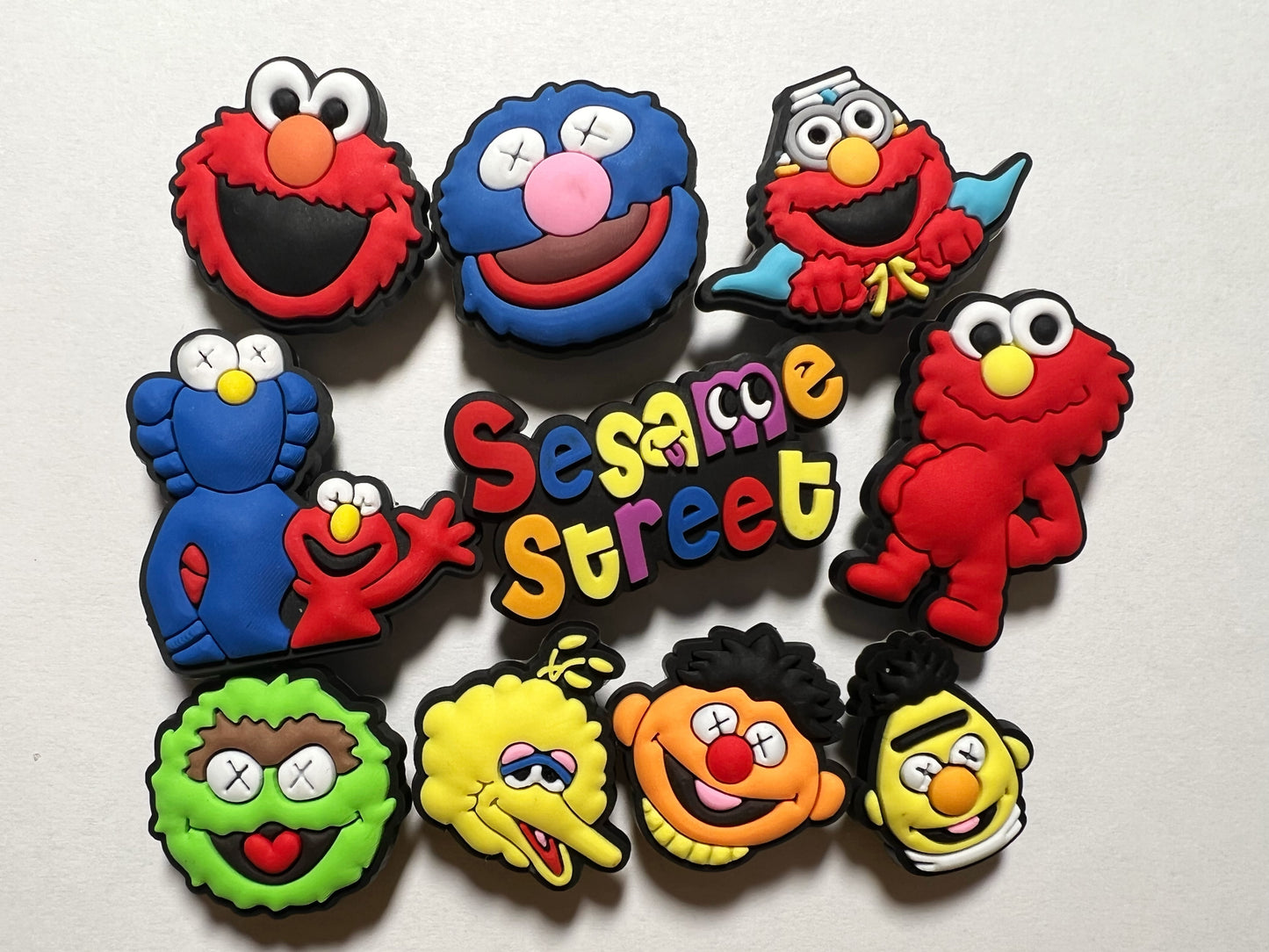 Sesame street character Cute fluffy Muppets and more theme shoe charms