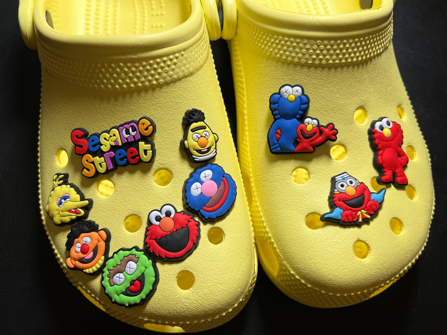 Sesame street character Cute fluffy Muppets and more theme shoe charms