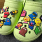 Sesame street character Cute fluffy Muppets and more theme shoe charms