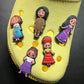 Encanto characters shoe charms different sizes