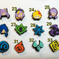 Genshin Impact Theme shoe Charms Game Characters Cartoon Charms