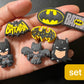 Superhero Theme shoe Charms batman bat man Marvel Cartoon Charms Hero Father's Day Gift