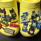 Superhero Theme shoe Charms batman bat man Marvel Cartoon Charms Hero Father's Day Gift
