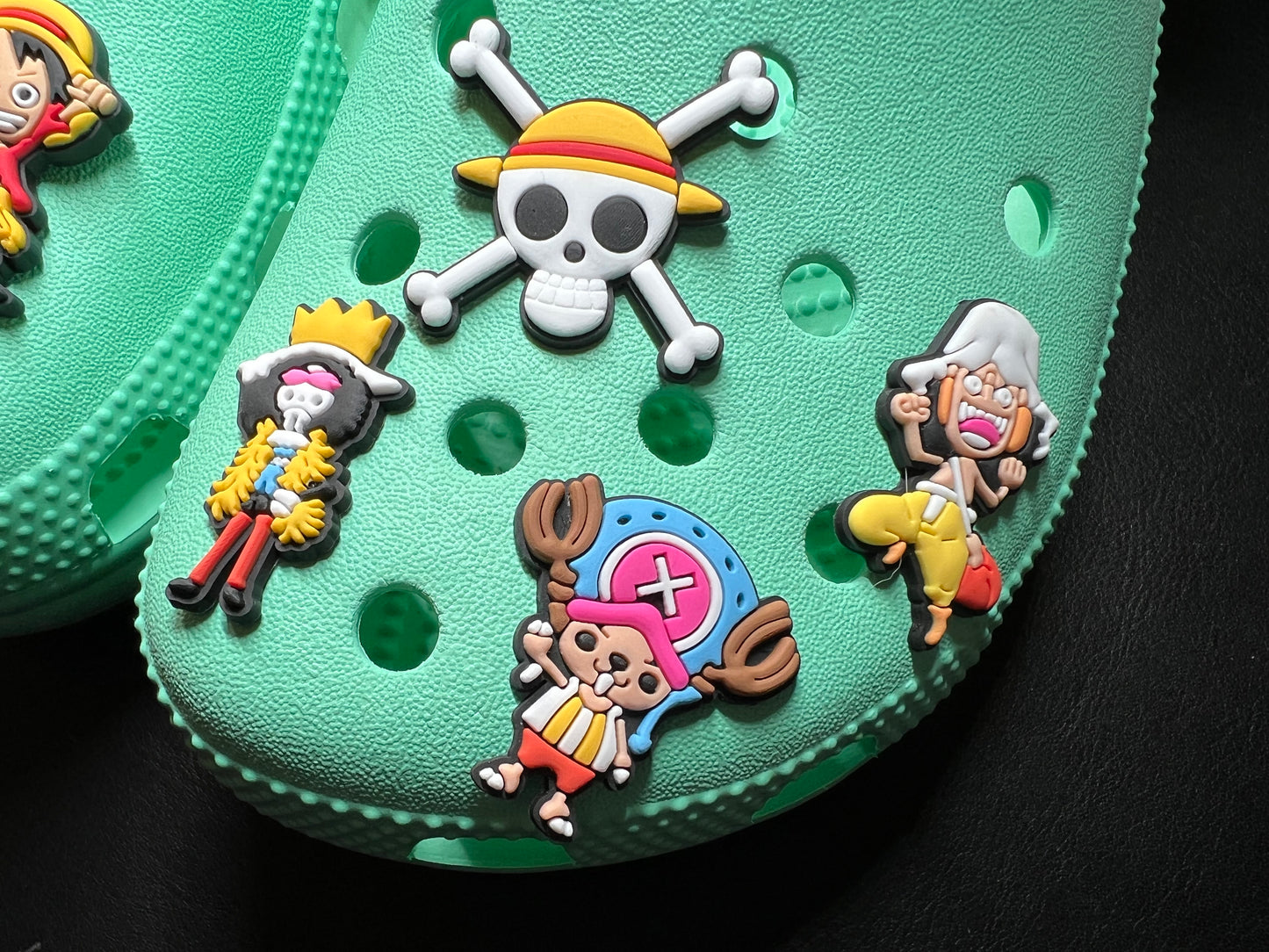 One piece anime shoe charms JuliesDecalDesign