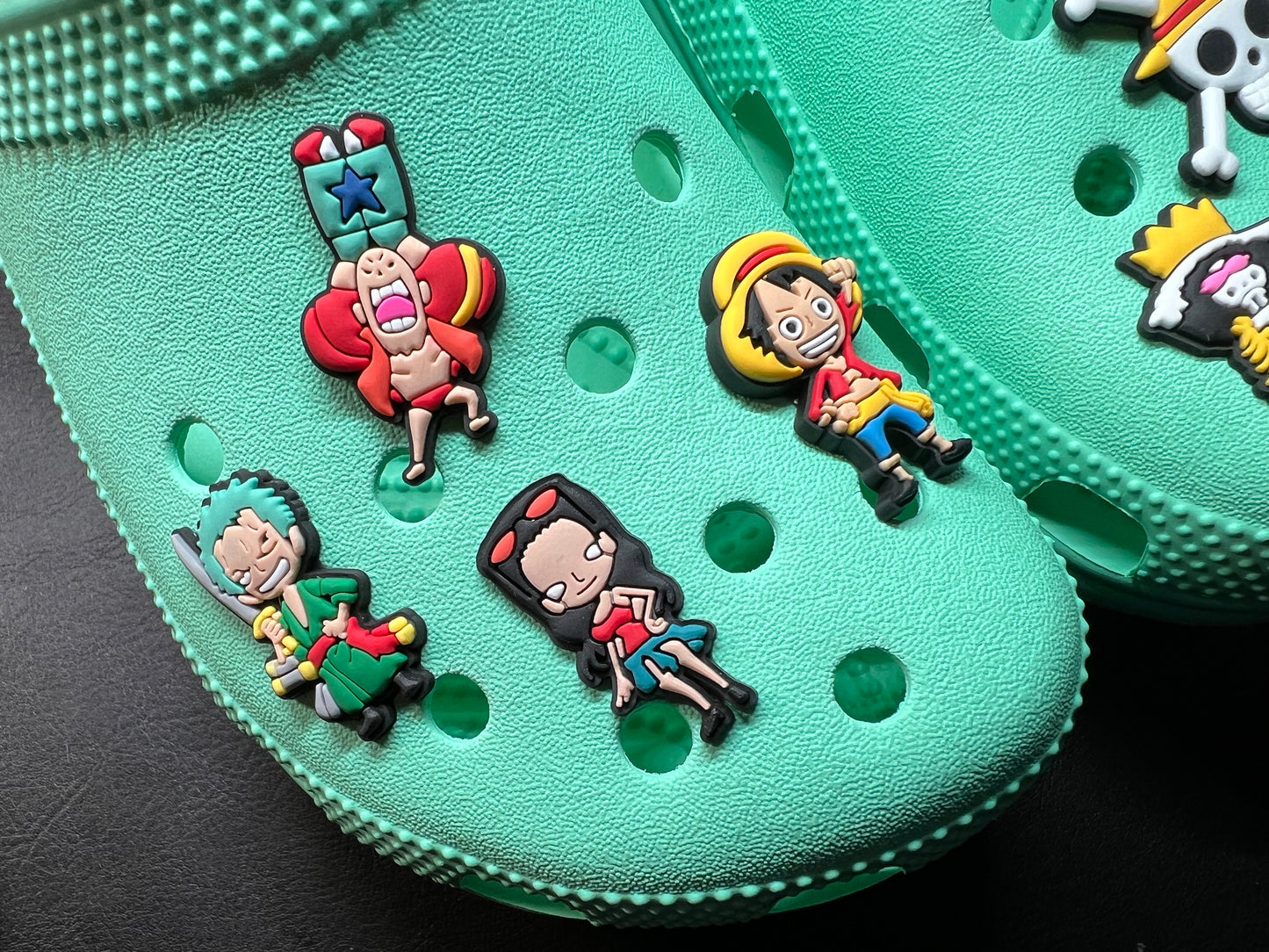 One piece anime shoe charms JuliesDecalDesign