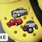 Cars race cars pick up trucks minivans and more shoe charms