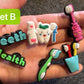 Cute Teeth Tooth Kids Dentist Check Up Toothbrush Design Love my Dentist Theme and more shoe charms