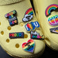 LGBTIQA+ Theme Love is love Shoe Charms
