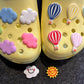 Colorful clouds sunshine hot air balloon Theme and more shoe charms