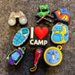 I LOVE CAMPING Shoe Charms Quality gifts Valentines Day Gift For Her For Him