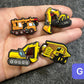 Concrete machine Construction Machine Vehicle Road Pile Driver Design shoe charms Best Quality