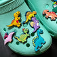 Cartoon Cute Dinosaurs shoe charms