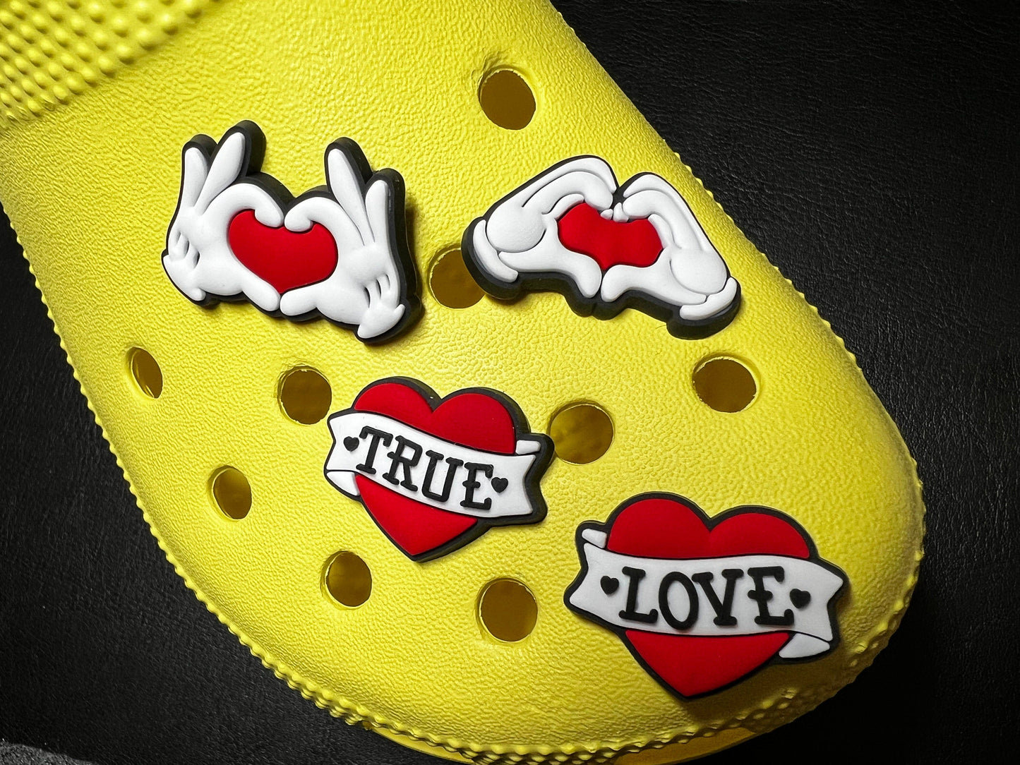 TRUE LOVE Tema Diseño encantos de zapatos JuliesDecalDesign Regalo del Día de San Valentín