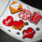 TRUE LOVE Theme Design shoe charms JuliesDecalDesign Valentines Day Gift