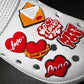 TRUE LOVE Theme Design shoe charms JuliesDecalDesign Valentines Day Gift