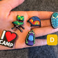 I LOVE CAMPING Shoe Charms Quality gifts Valentines Day Gift For Her For Him
