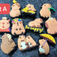 Capybara shoe charms Wild Animal Shoe Accessories Capybara Lovers Be Cappy