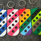 Key Chain Stars Colorful for DIY Unique Special KEYCHAIN Glow in the Dark Keychain JuliesDecalDesign