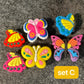 Garden Insects Bumble Bees Dragonfly Butterfly Ladybug Design Theme Shoe Charms