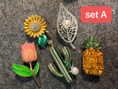 Fancy Metal GEM Rhinestone Flowers Bird Butterfly Cactus Pineapple Owl Spider Elephant and more Shoes Charms for DIY Unique Special Shoes