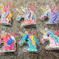 Bling Bling sequin appliques Glitter charms Mermaid tail Unicorn Hearts for DIY Unique Special Croc Shoes JuliesDecalDesign