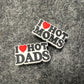 I love hot Dads/ I love hot moms sassy funny Gifts shoe charms