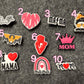 I love MOM MAMA Mother's Day Gifts Mom and baby shoe charms