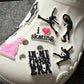 Skating I love Skating Ice Skating Exercise theme shoe charms