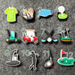 Golf Shoe Charm Golf Ball Shoe Charm Gift for Dad Stocking stuffer Exercise theme shoe charms