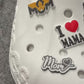 I love MOM MAMA Mother's Day Gifts Mom and baby shoe charms