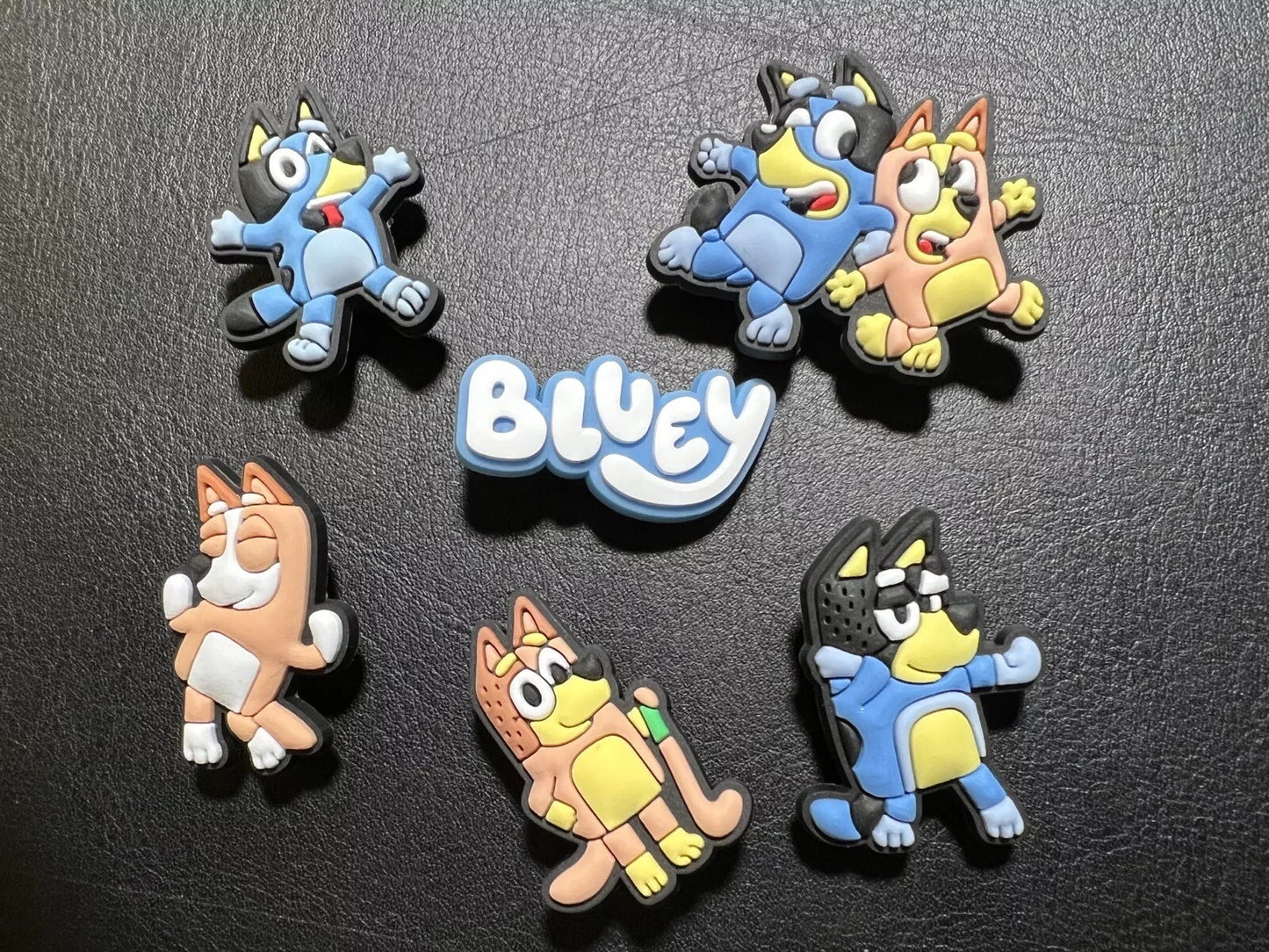 Bluey Bingo character and more shoe charms