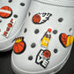 Basketball Sports Lover Design Theme Shoe Charms Best Quality JuliesDecalDesign