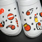 Basketball Sports Lover Design Theme Shoe Charms Best Quality JuliesDecalDesign