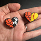 Basketball Sports Lover Design Theme Shoe Charms Best Quality JuliesDecalDesign