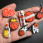Basketball Sports Lover Design Theme Shoe Charms Best Quality JuliesDecalDesign