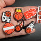 Basketball Sports Lover Design Theme Shoe Charms Best Quality JuliesDecalDesign