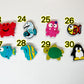 Cute Animal Pets Farm Panda Turtle Crab Aquarium Zoo Animal and more Shoe Charms Julies Decal
