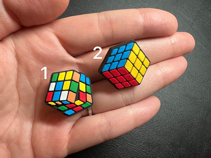 Magic Cube Rubik's cube Design Shoe Charms