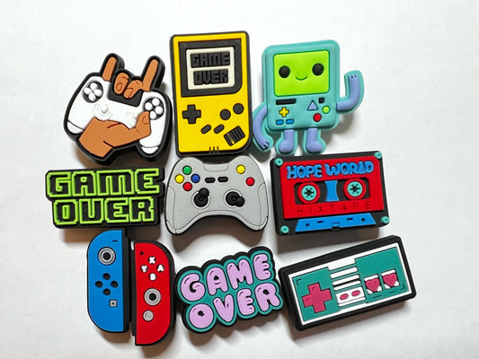 JUEGO gamepad consola de juegos encantos de zapatos
